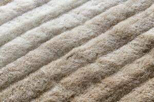Dywany Łuszczów Kusový koberec Flim 007-B2 Stripes beige - 80x150 cm
