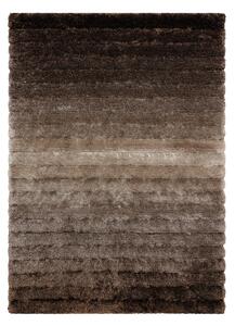 Kusový koberec Flim 007-B3 Stripes brown-120x160