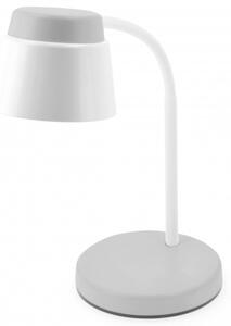 Stolní lampa HELIN bílá/šedá
