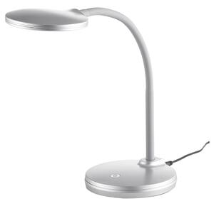 Stolní LED lampa CARMEN stříbrná