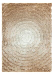 Dywany Łuszczów Kusový koberec Flim 008-B1 Circles beige ROZMĚR: 120x160