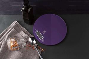-BERLINGERHAUS BERLINGERHAUS Váha kuchyňská digitální kulatá 5 kg Purple Eclipse Collection BH-9434