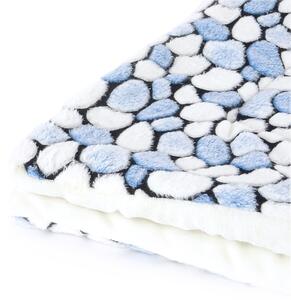 Vsepropejska Blanket bílo-modrá deka pro psa Rozměr (cm): 68 x 50