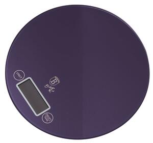 BERLINGERHAUS Váha kuchyňská digitální kulatá 5 kg Purple Eclipse Collection BH-9434