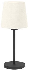 Stolní lampa FEBRES černá/bílá