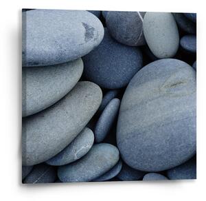 Sablio Obraz Černé kameny - 50x50 cm