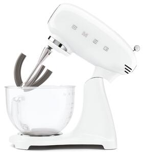 Kuchyňský robot se skleněnou miskou Smeg Retro Style 50´s (Barva-bílá)
