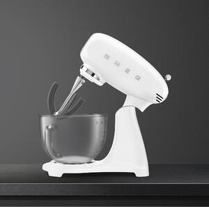Kuchyňský robot se skleněnou miskou Smeg Retro Style 50´s (Barva-bílá)