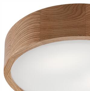 Koupelnové stropní svítidlo OAK 3xE27/15W/230V dub pr. 37 cm IP54