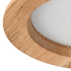 LED Podhledové svítidlo WOODY SPOT LED/12,5W/230V 4000K dub pr. 16 cm
