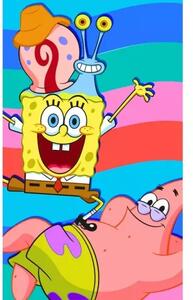 Dětský froté ručník Sponge Bob s Patrickem a Garym 30x50 cm