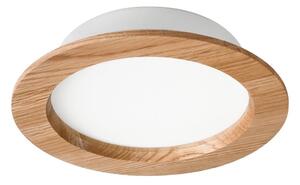 LED Podhledové svítidlo WOODY SPOT LED/16,5W/230V 4000K dub pr. 18,5 cm