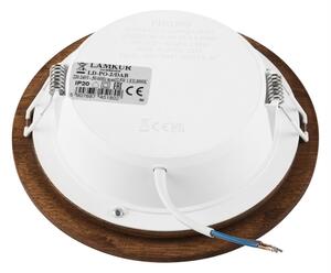 LED Podhledové svítidlo WOODY SPOT LED/12,5W/230V 3000K třešeň pr. 16 cm
