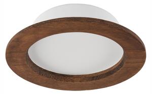 LED Podhledové svítidlo WOODY SPOT LED/12,5W/230V 3000K třešeň pr. 16 cm