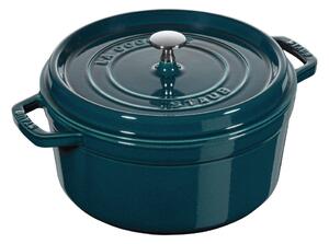 Litinový hrnec Staub 26 cm, mořská modř