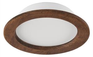 LED Podhledové svítidlo WOODY SPOT LED/16,5W/230V 4000K třešeň pr. 18,5 cm