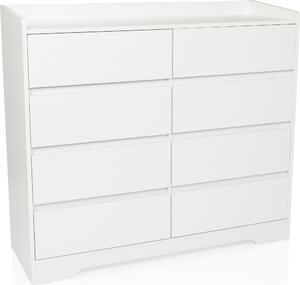 Hjh LIVING Komoda s 8 zásuvkami OSOYRO Příborník 98,5 x 110,0 x 38,0 cm