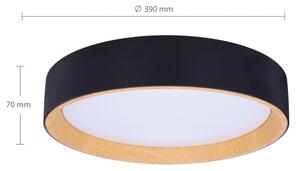 Brilagi-LED Stmívatelné svítidlo LARIOS LED/48W/230V 3000-6500K pr. 39 cm černá+DO