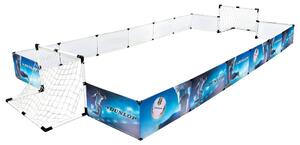 DUNLOP Fotbalové hřiště přenosné s brankami 426x235x36cm ED-218481
