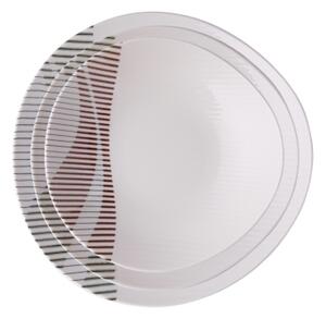 Jídelní sada 24 ks pestrobarevná/porcelán