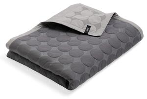 HAY Pléd Mega Dot Organic 260x260, dark grey