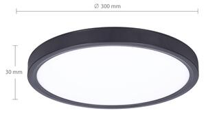 Brilagi-LED Stmívatelné svítidlo ESTELA LED/36W/230V 3000-6500K pr. 30 cm černá+DO
