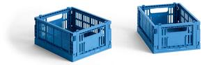 HAY Úložný box Colour Crate Mini set 2ks, electric blue