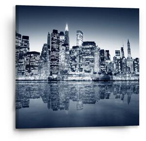 Sablio Obraz Noční New York - 50x50 cm
