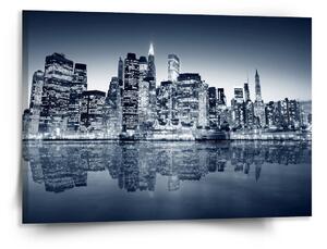 Sablio Obraz Noční New York - 150x110 cm