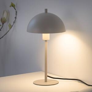 Schöner Wohnen stolní lampa Ali, písková barva, železo, E14, Krémová / jantar, Obývací pokoj / jídelna, kov, Skandinávský