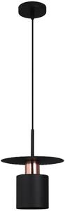 TooLight Závěsná lampa Hilena černá/růžové zlato