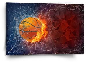 Sablio Obraz Basketbalový míč - 120x80 cm