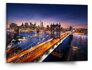 Sablio Obraz Most v New Yorku - 150x110 cm