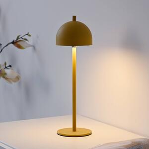 Schöner Wohnen LED stolní lampa na baterie Bellies, Blütenzauber IP54, stmívatelný, Žlutá / oranžová, Obývací pokoj / jídelna, kov, Skandinávský