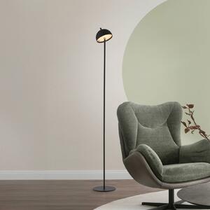 Schöner Wohnen LED stojací lampa na akumulátor Bellis, černá, IP54, stmívatelný, Černá, Obývací pokoj / jídelna, kov, Skandinávský