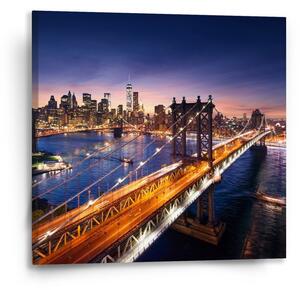 Sablio Obraz Most v New Yorku - 50x50 cm