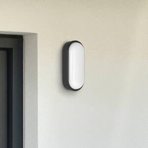 MEGATRON LED venkovní nástěnné svítidlo Zella Neo XL Sensor černá IP54, stmívatelný, Černá, Chodba, Plast
