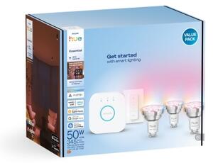 Základní sada Philips Hue WACA 3xGU10/4,7W 2200-6500K + zařízení k propojení
