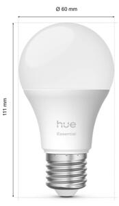 LED Stmívatelná žárovka Philips Hue WACA E27/8W/230V 2200-6500K