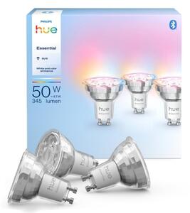 SADA 3x LED Stmívatelná žárovka Philips Hue WACA GU10/4,7W/230V 2200-6500K