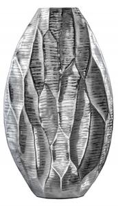 Váza ORIENT ORGANIC 45 CM stříbrná Doplňky | Vázy