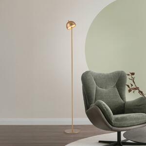 Schöner Wohnen LED stojací lampa Bellis na akumulátor, zlatá, IP54, stmívatelný, Mosaz / zlato, Obývací pokoj / jídelna, kov, Skandinávský