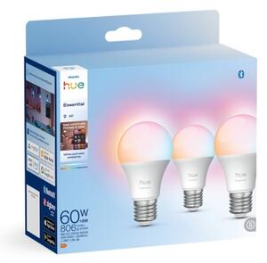 SADA 3x LED Stmívatelná žárovka Philips Hue WACA E27/8W/230V 2200-6500K