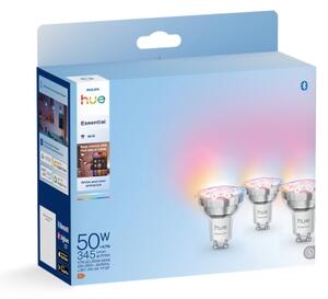 SADA 3x LED Stmívatelná žárovka Philips Hue WACA GU10/4,7W/230V 2200-6500K