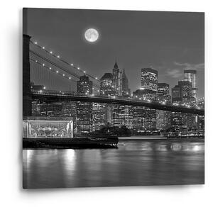 Sablio Obraz Noční New York 2 - 50x50 cm