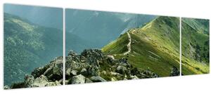 Obraz - Horská krajina (170x50 cm)