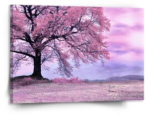 Sablio Obraz Růžový strom - 150x110 cm