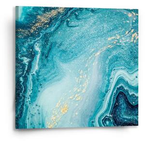 Sablio Obraz Modrý pigment - 50x50 cm