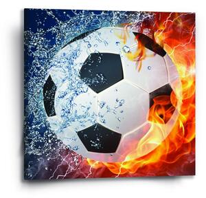 Sablio Obraz Fotbalový míč - 50x50 cm
