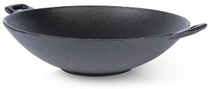 HIT Litinový WOK asijský na sporák, gril i oheň 31 x 8,5 cm HT-23460433